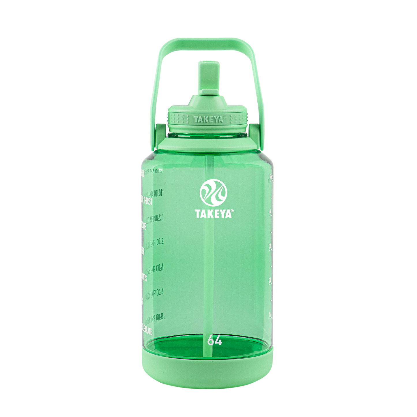 tritan-motivational-water-bottle-with-straw-lid-l7 54101-Tritan-Straw-Motivational-64-PistactioGreen-front.png