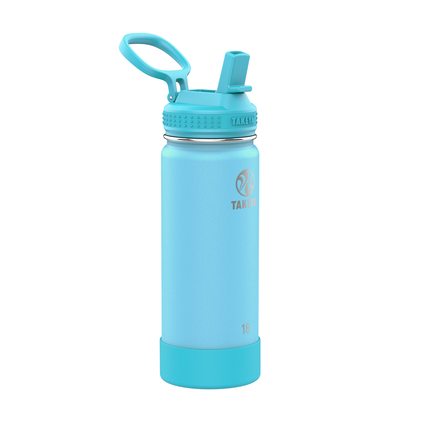 actives-kids-glow-in-the-dark-water-bottle-with-straw-lid-r5 51077-Actives-Kids-Straw-18-GID-GlowWormBlue-angle.png