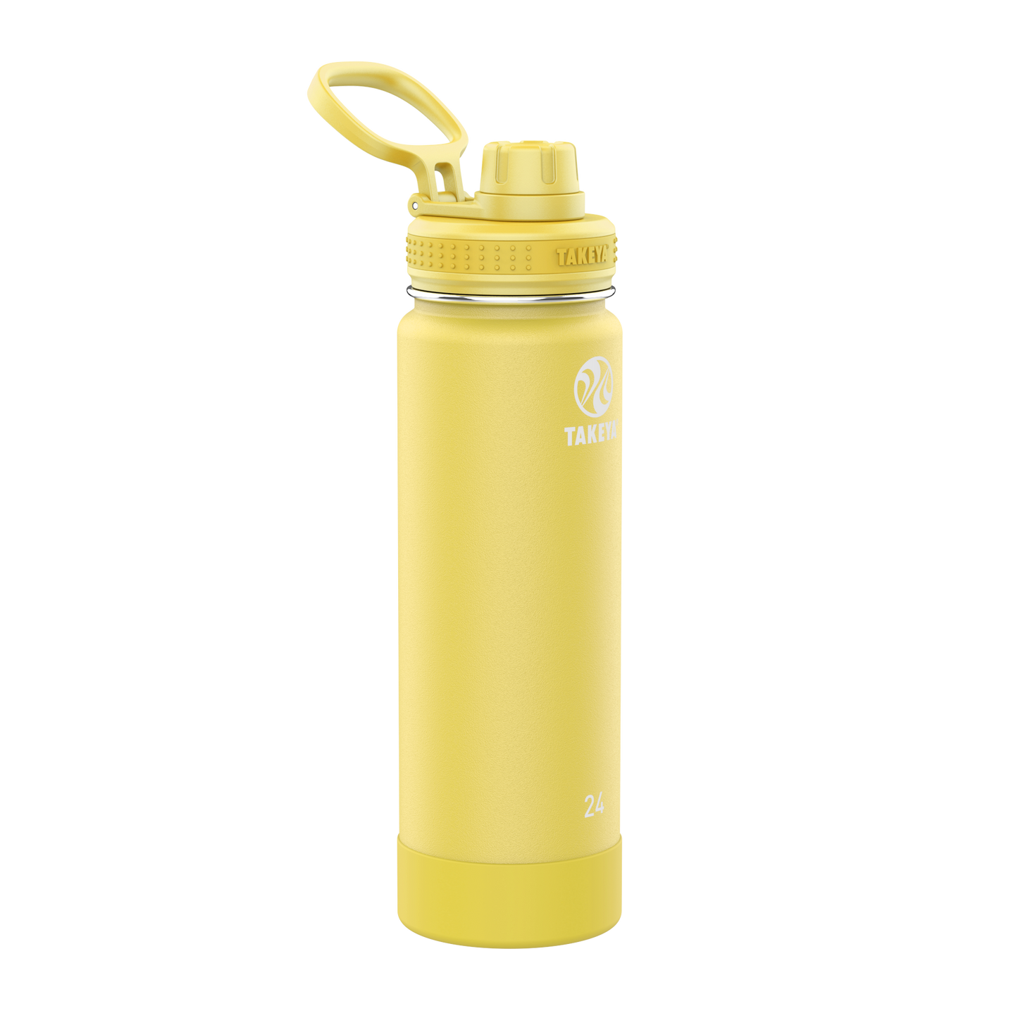 actives-water-bottle-with-spout-lid-a5 51187-Actives-Spout-24-Canary-angle.png