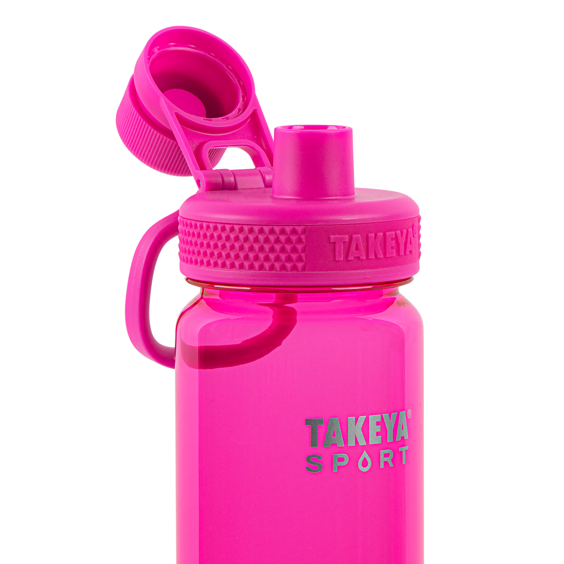 tritan-sport-water-bottle-with-spout-lid-d8 51671-TKS-Tritan-Spout-24-PinkSweep-openlid.png