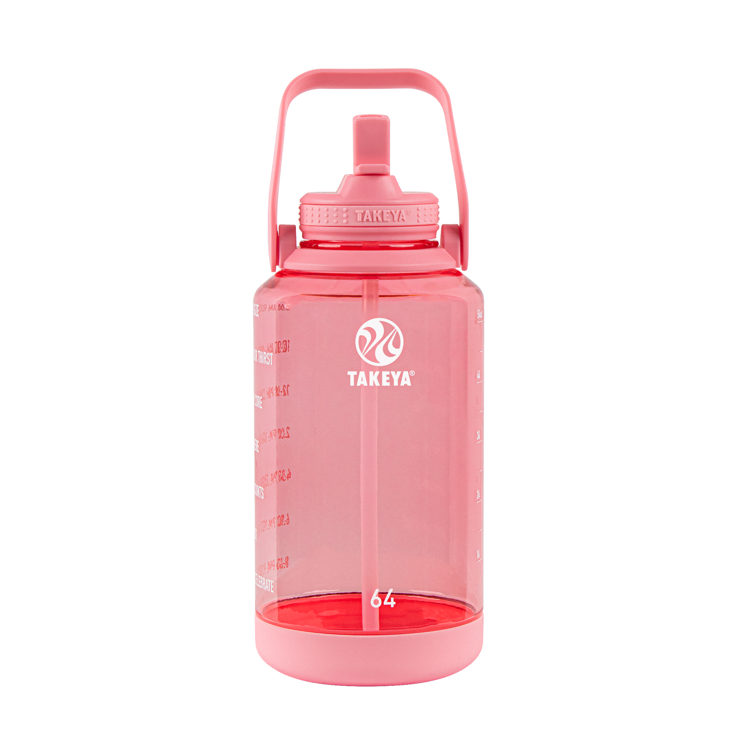 tritan-motivational-water-bottle-with-straw-lid-l7 54143-Tritan-Straw-Motivational-64-FlutterPink-front.png