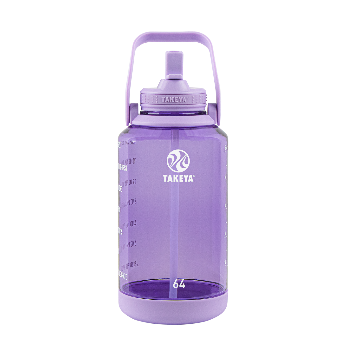 tritan-motivational-water-bottle-with-straw-lid-l7 54144-Tritan-Straw-Motivational-64-VivacityPurple-front.png