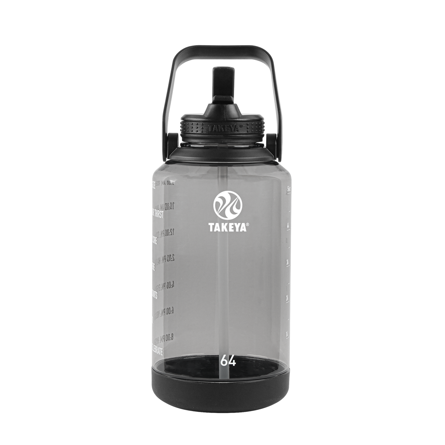 tritan-motivational-water-bottle-with-straw-lid-l7 54145-Tritan-Straw-Motivational-64-StormyBlack-front.png