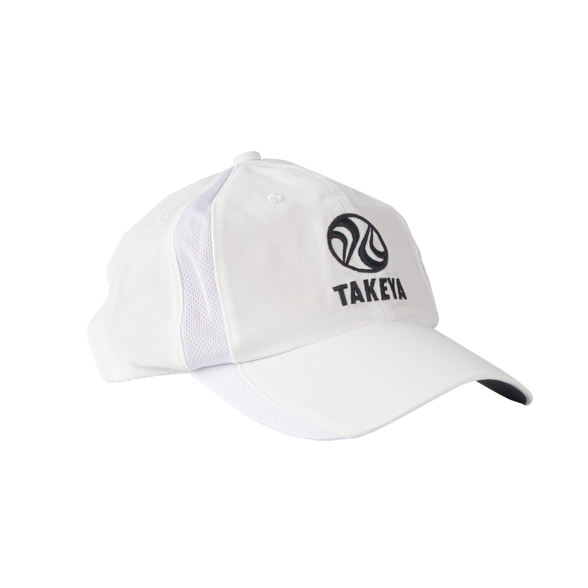 takeya-sport-vented-adjustable-hat-i8 97285-TK-PB-Hat-White-FrontAngle.png